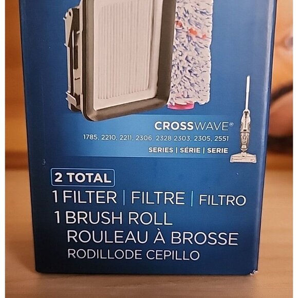 Bissell Multi Surface Brush Roll Filter Crosswave Vacuum Accessories 3495 NIB - Picture 5 of 6